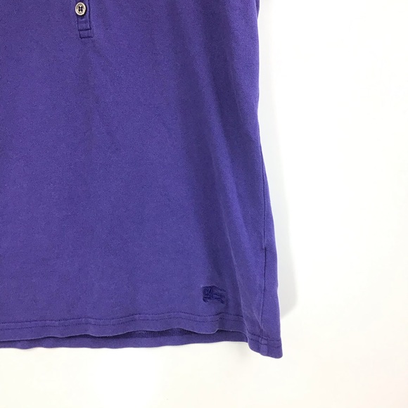 BURBERRY | Purple Polo Top - Picture 3 of 4